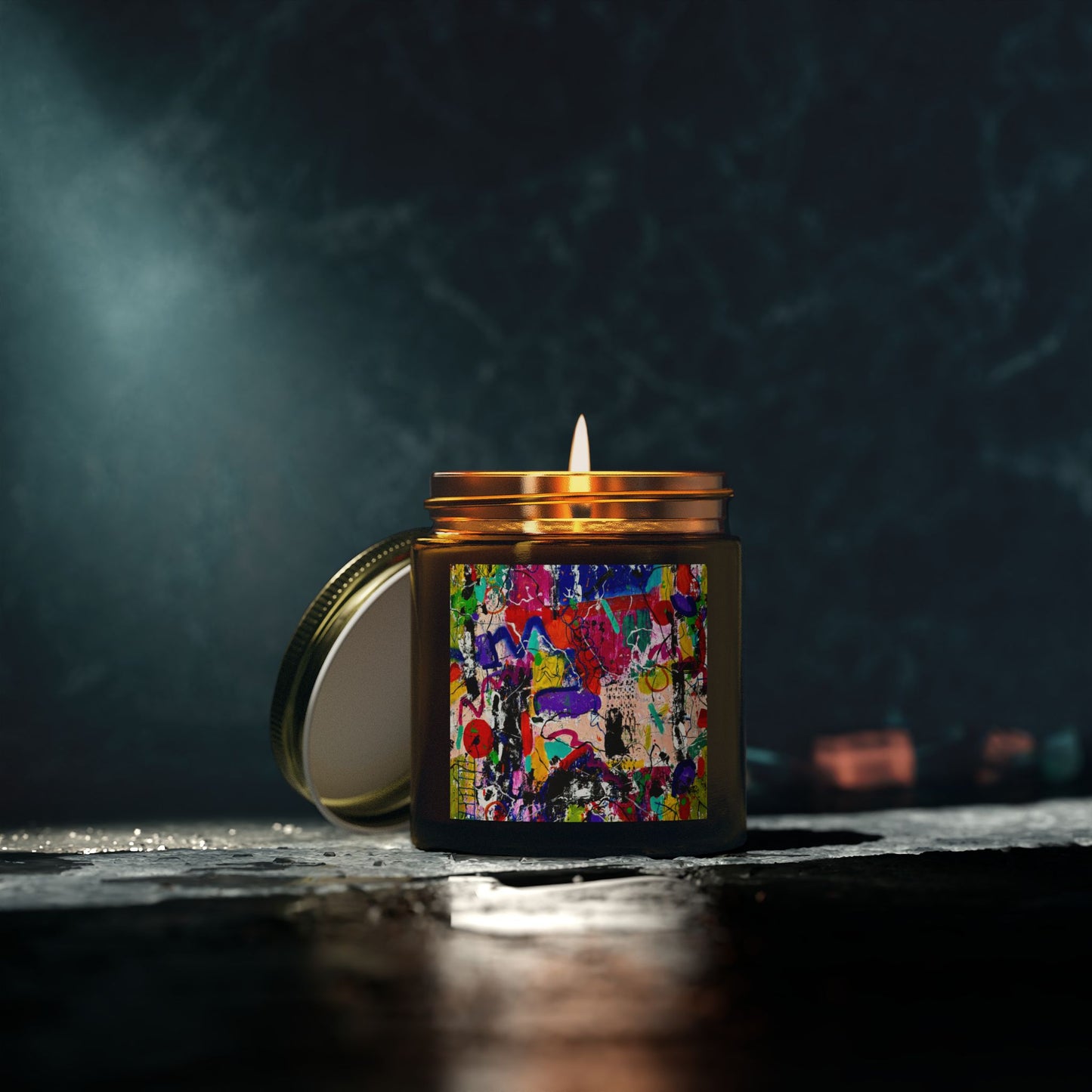 Scented Candles, Coconut Apricot Wax (4oz, 9oz)