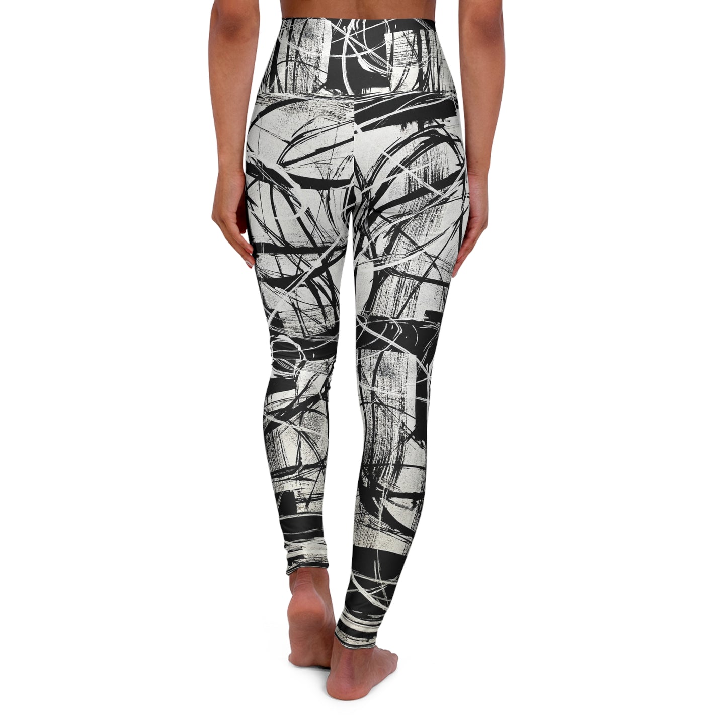 High Waisted Leggings (AOP) by Dani Wilson