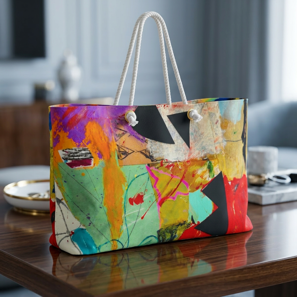 Abstract Art Graffiti Bag by Dani Wilson – Dani Wilson Designs