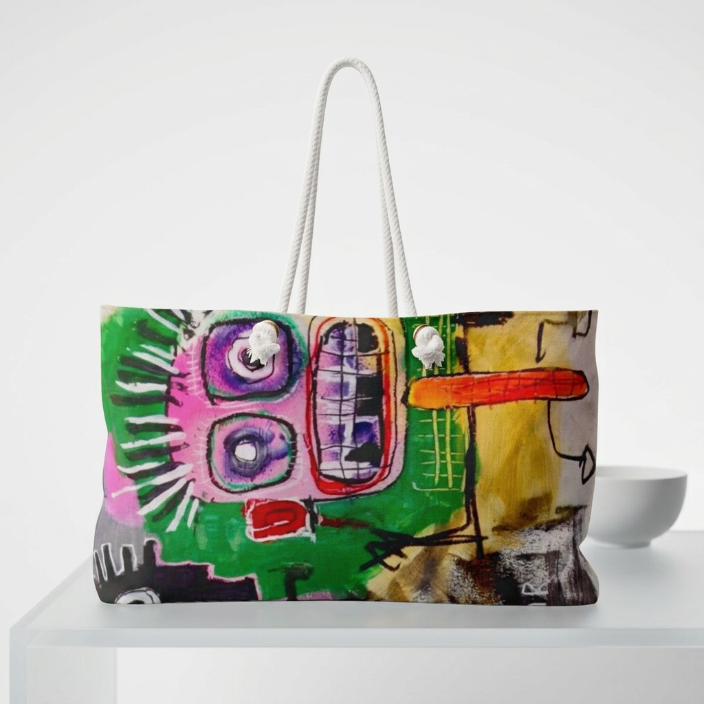 24x13 Graffiti Abstract Art Bag by Dani Wilson – Dani Wilson Designs