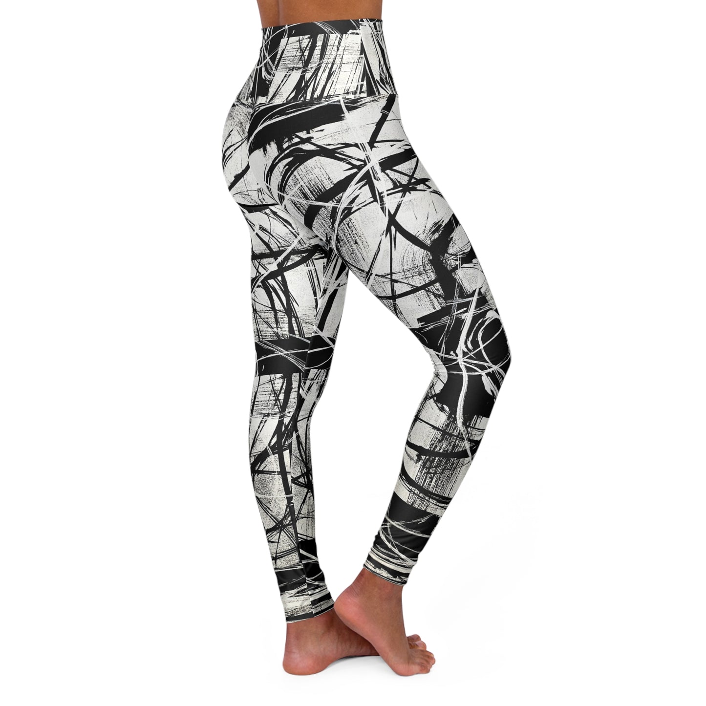 High Waisted Leggings (AOP) by Dani Wilson