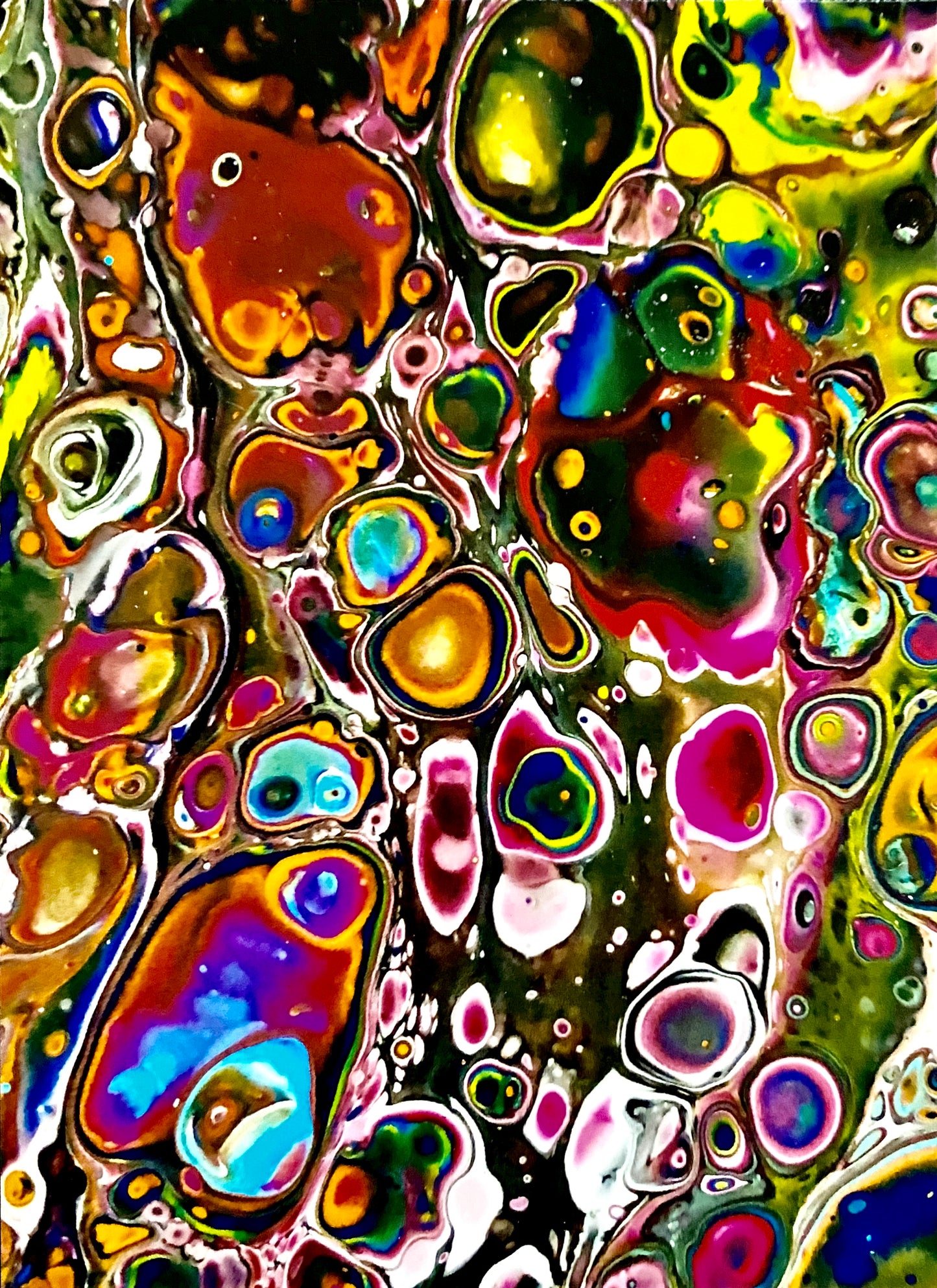 Photo - 5x7 Photos Of Original Abstract Artwork by Dani Wilson (Item 1) $10