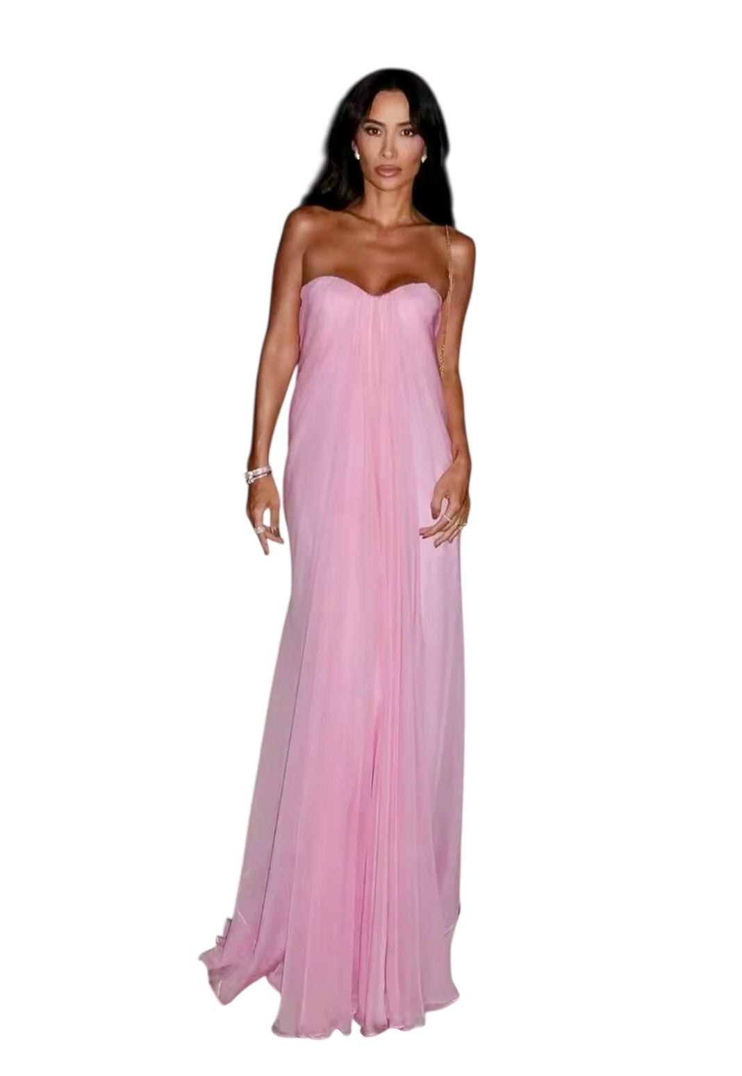 Custom Made: Absolutely Sexy Tulle Strapless Formal A-Line Sleeveless Dress
