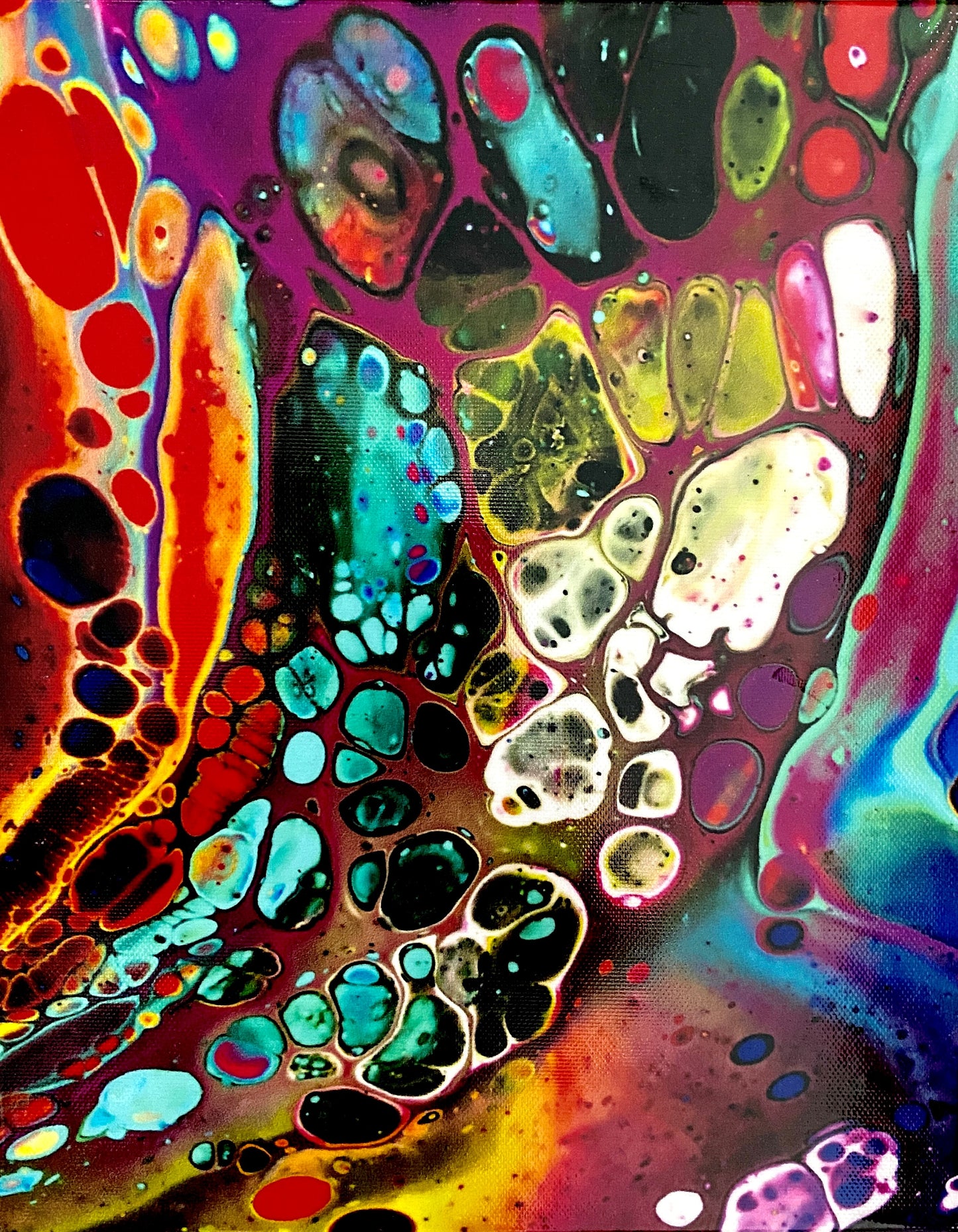 Petrie Dish (8x10) - Abstract canvas print