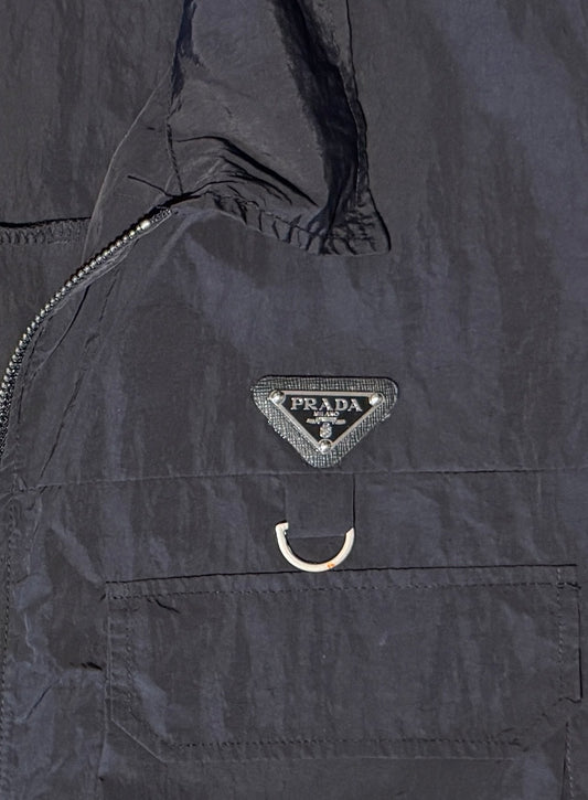 0 Featured - Repurposed Unisex XL Nylon Prada Vest