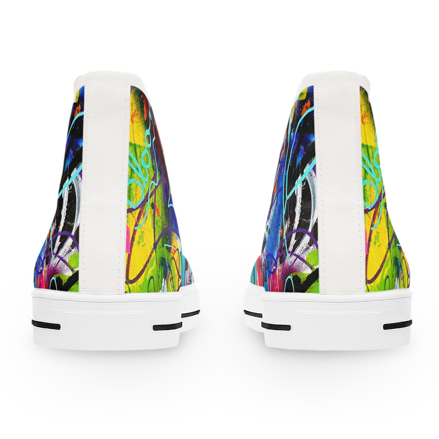 Women's High Top Sneakers by Dani Wilson