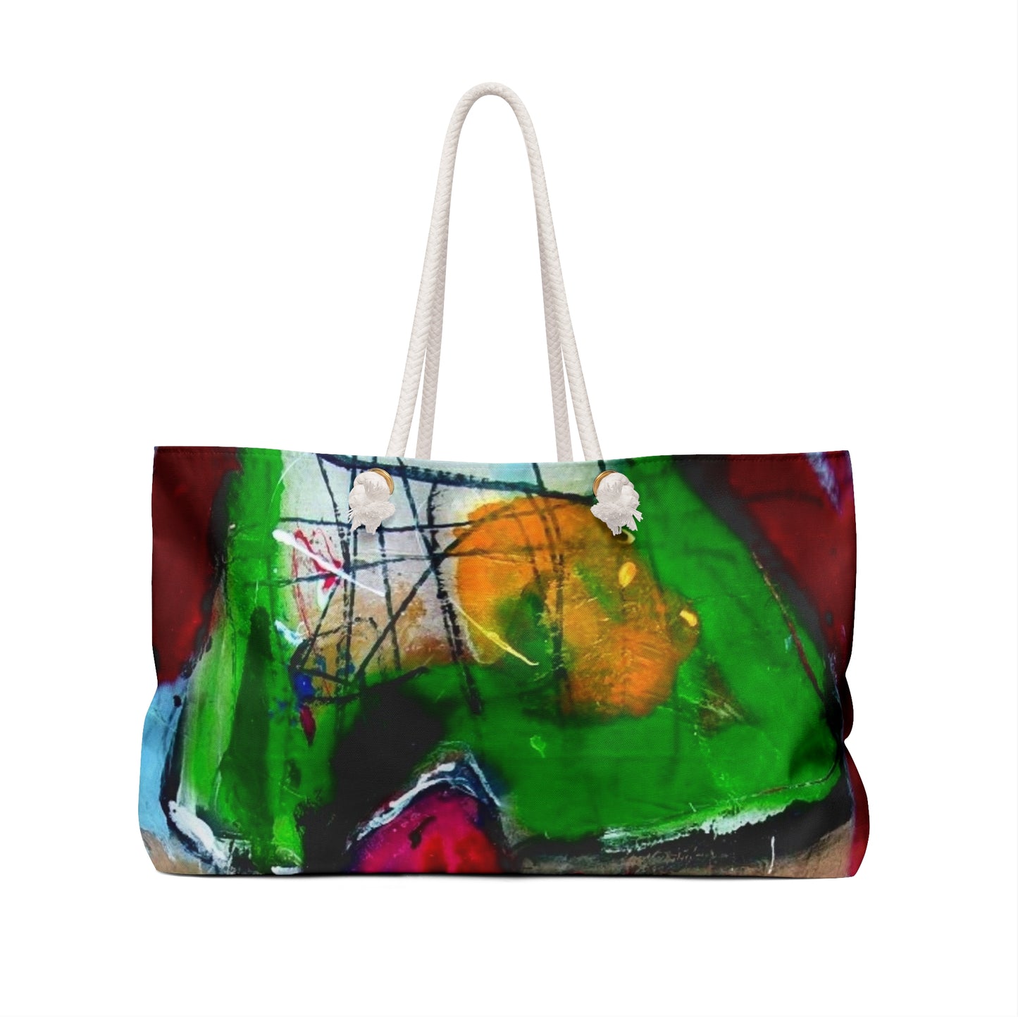 Graffiti Weekender Bag by Dani Wilson