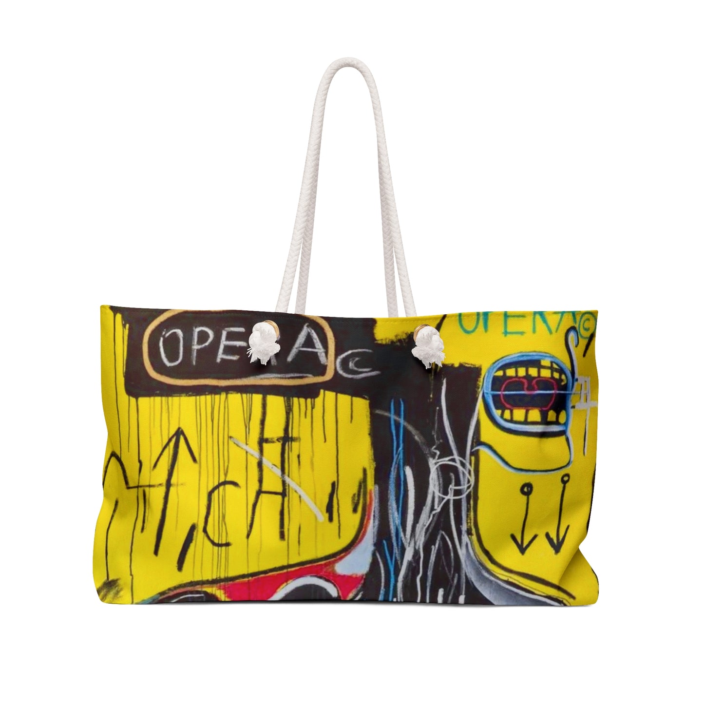Graffiti Wearable Art Bag by Dani Wilson