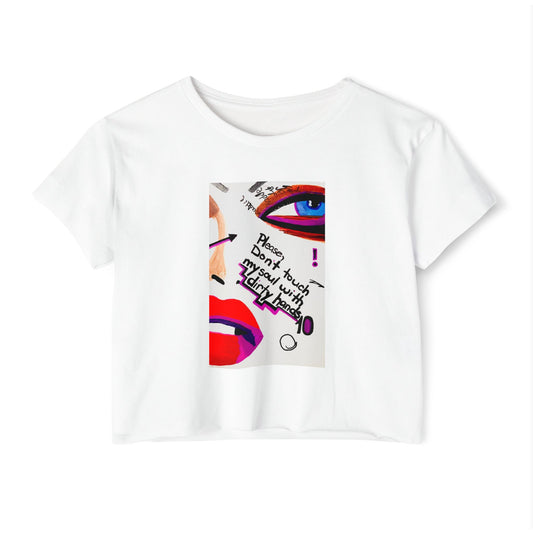 Women's Festival Crop Top by Dani Wilson