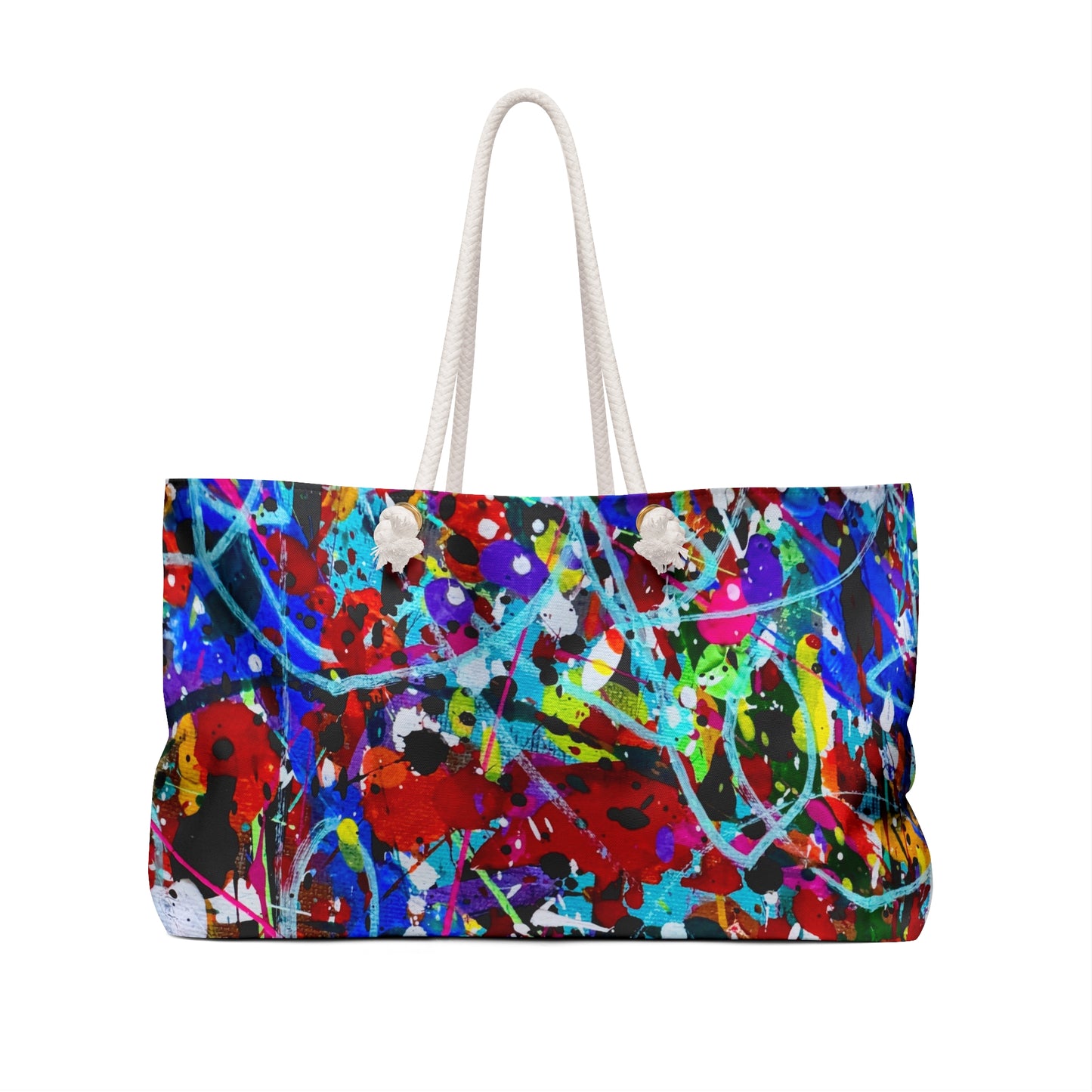 Abstract Graffiti Art Tote Bag by Dani Wilson