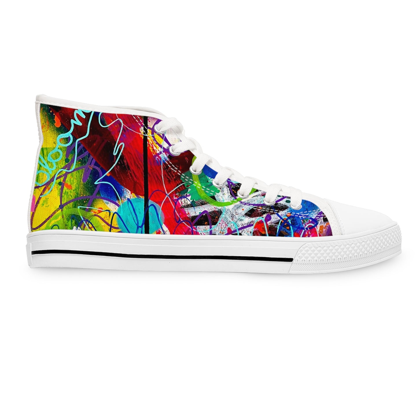 Women's High Top Sneakers by Dani Wilson