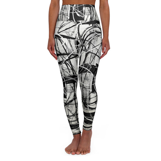 High Waisted Leggings (AOP) by Dani Wilson