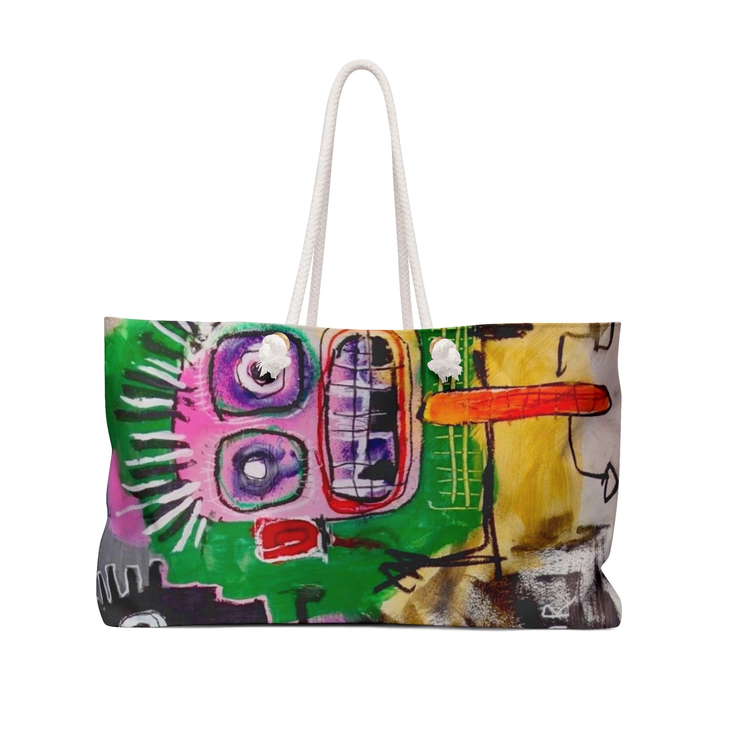24x13 Graffiti Abstract Art Bag by Dani Wilson