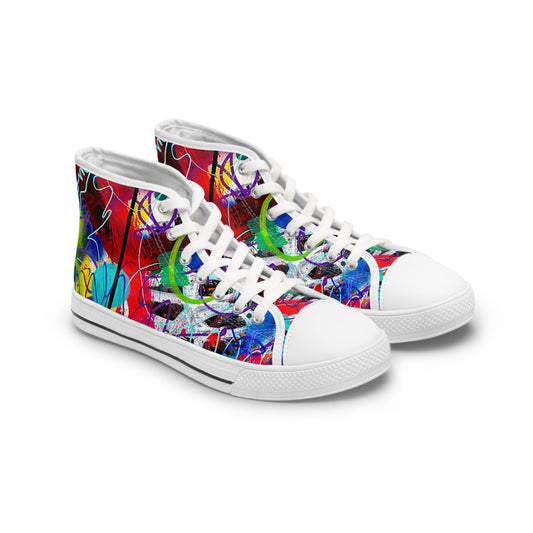 Women's High Top Sneakers by Dani Wilson