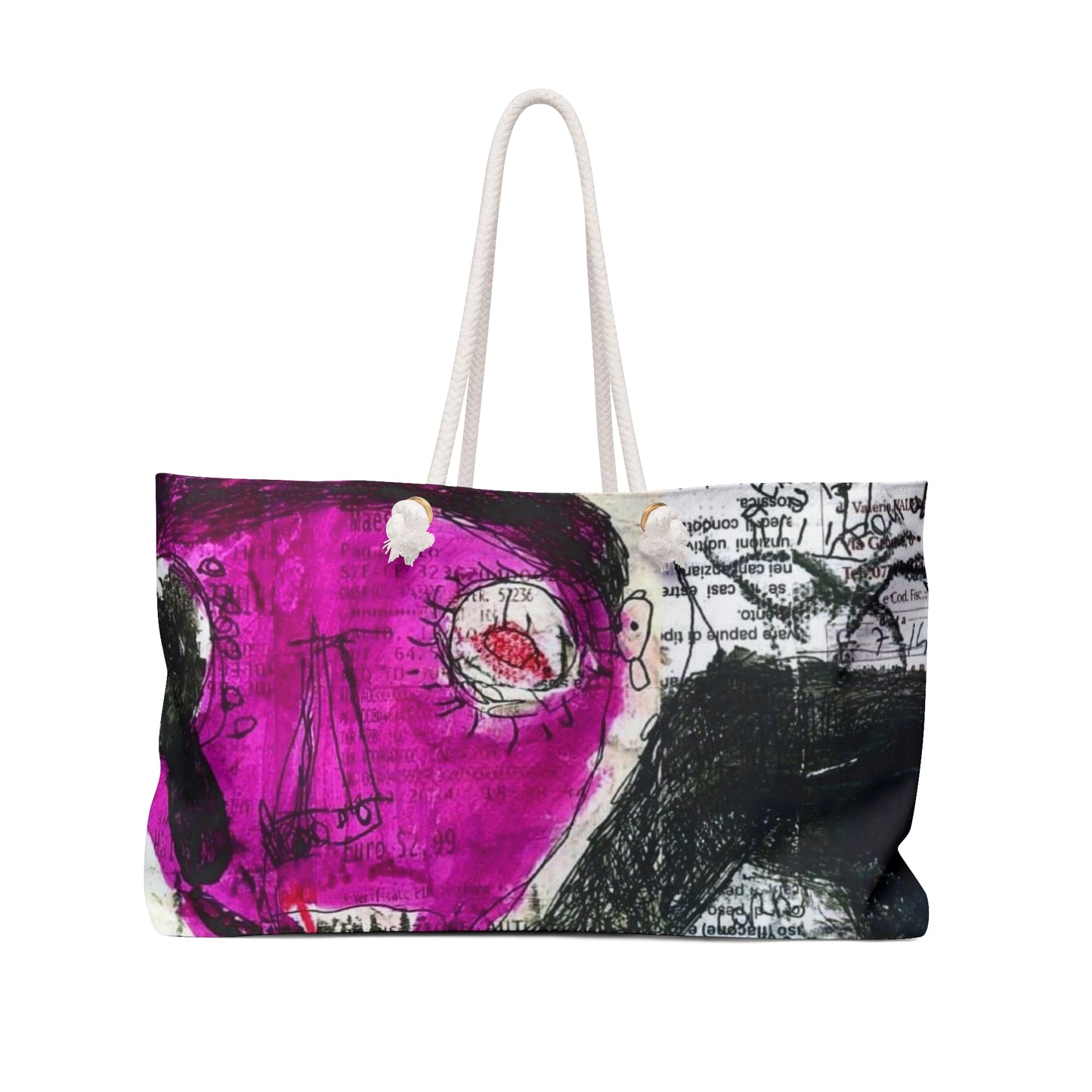 Graffiti Weekender Bag by Dani Wilson