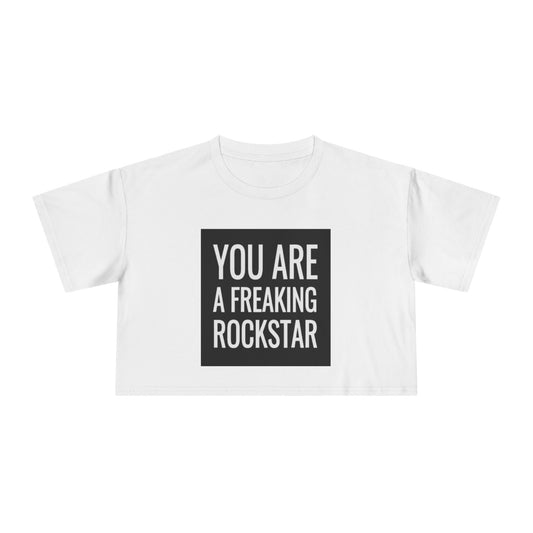 Women's Crop T-shirt by Dani Wilson