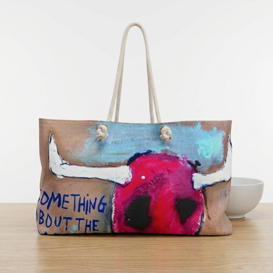 Graffiti Weekender Bag by Dani Wilson