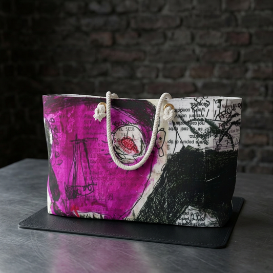 Graffiti Weekender Bag by Dani Wilson