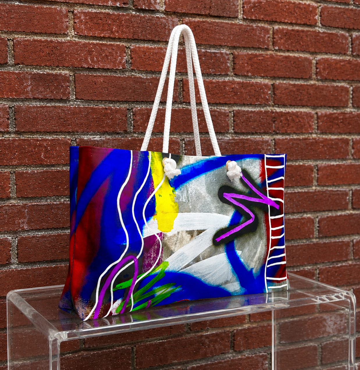 Abstract Tote Bag by Dani Wilson