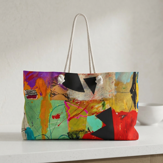 Abstract Art Graffiti Bag by Dani Wilson