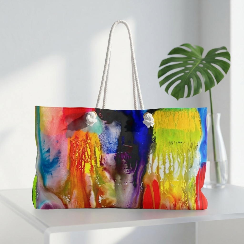 Abstract Art Tote Bag by Dani Wilson