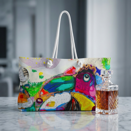 Abstract Art Bag by Dani Wilson