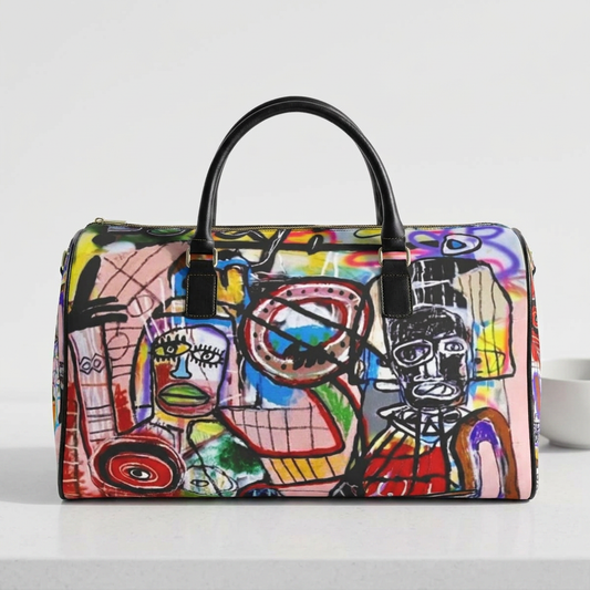 Faux Leather Graffiti Bag by Dani Wilson