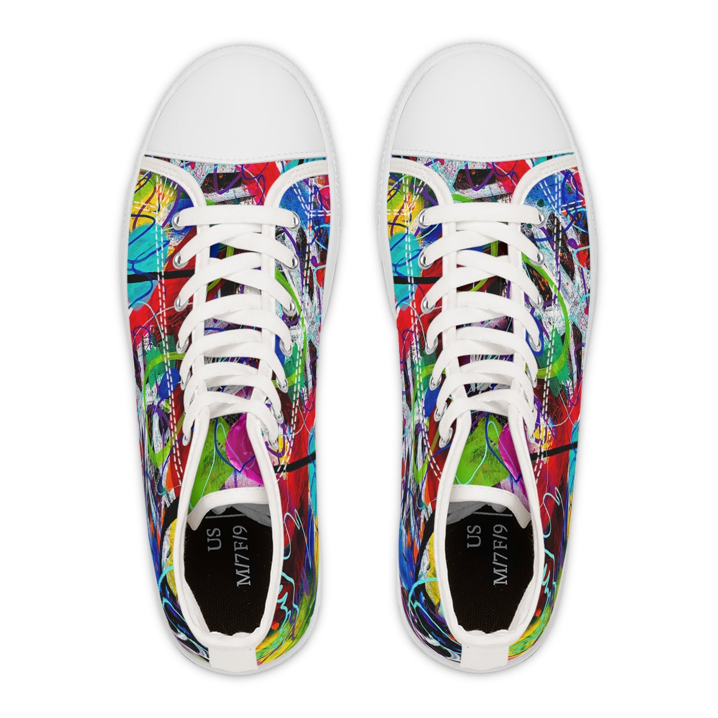 Women's High Top Sneakers by Dani Wilson