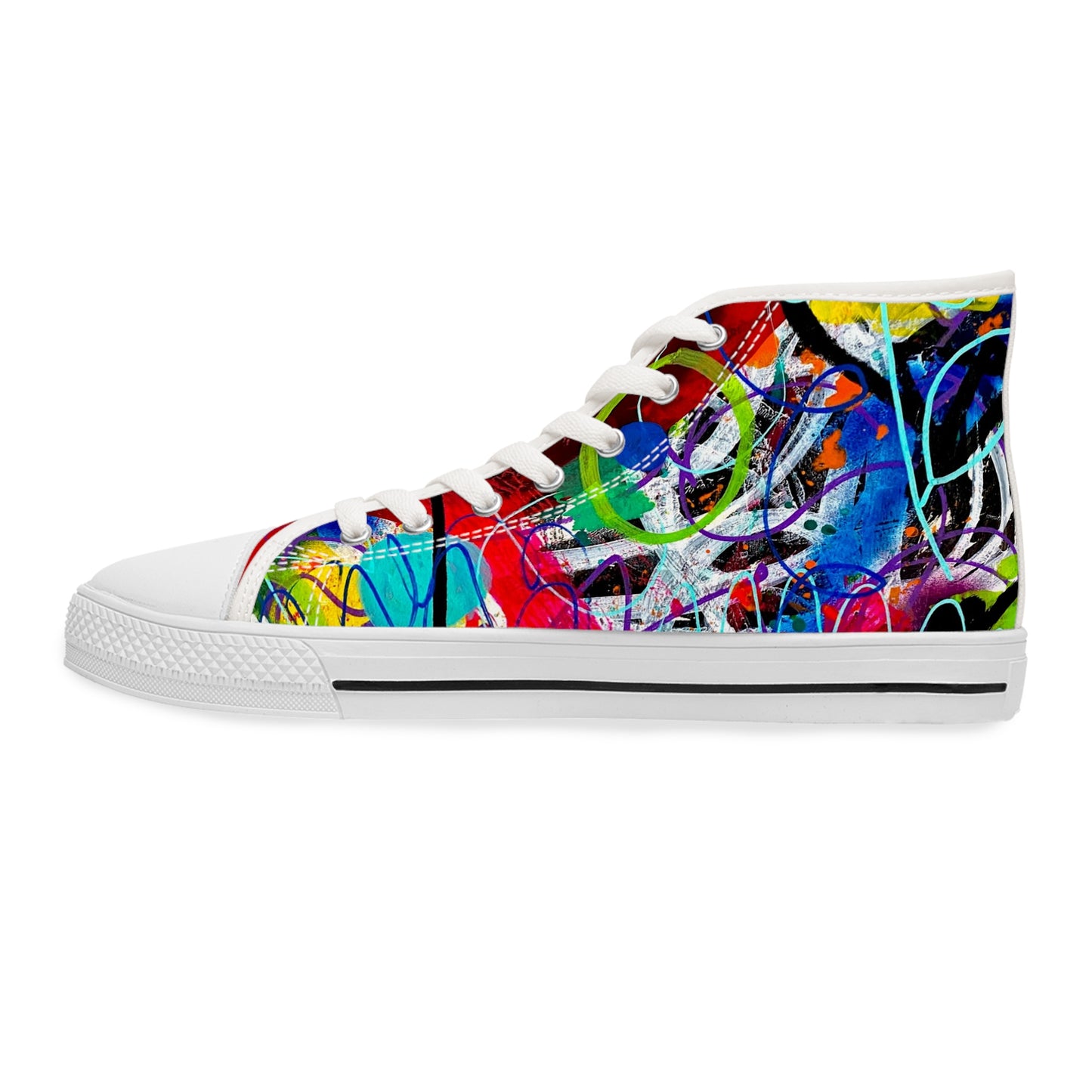 Women's High Top Sneakers by Dani Wilson
