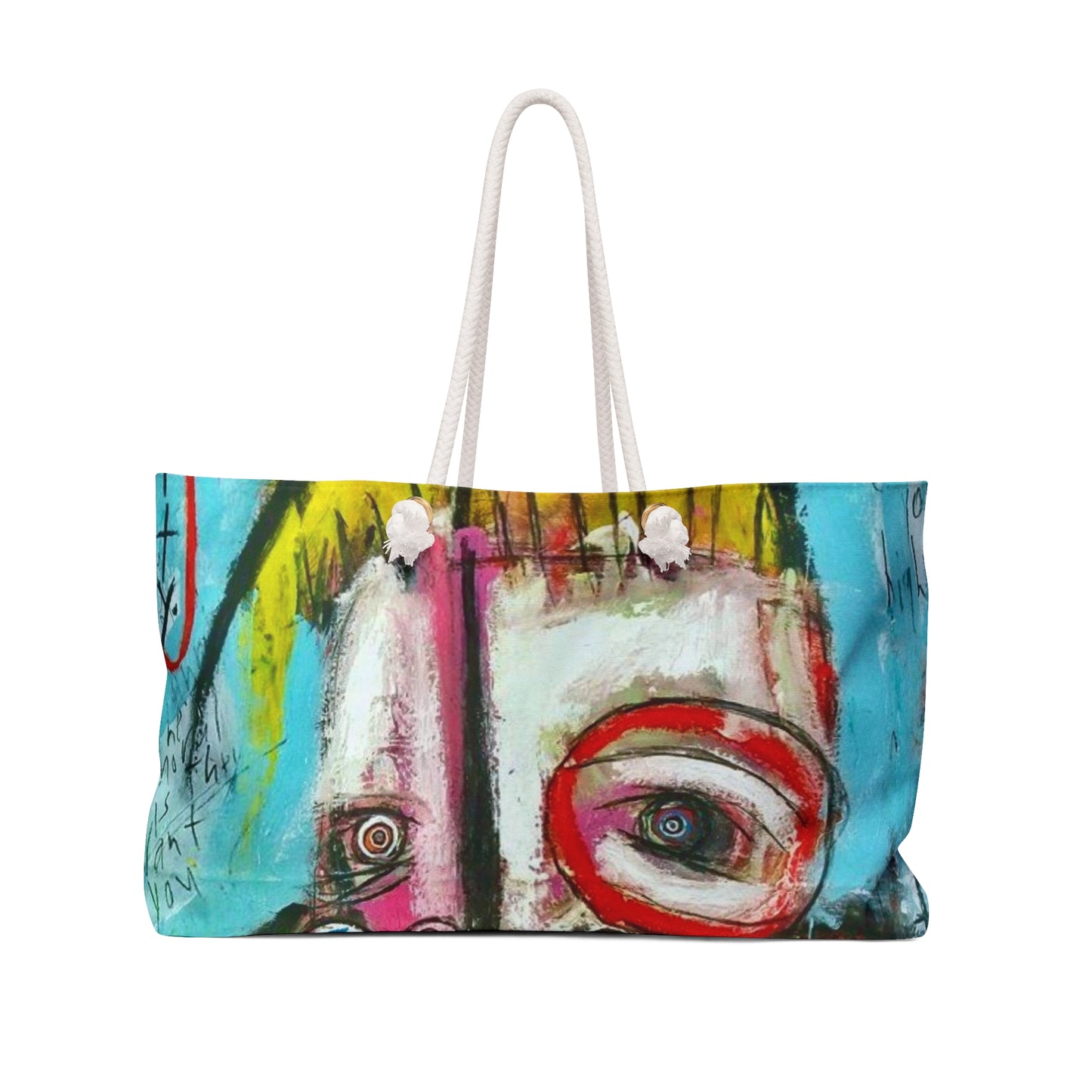 Graffiti Weekender Bag by Dani Wilson