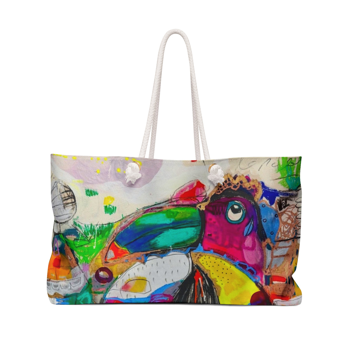 Abstract Art Bag by Dani Wilson