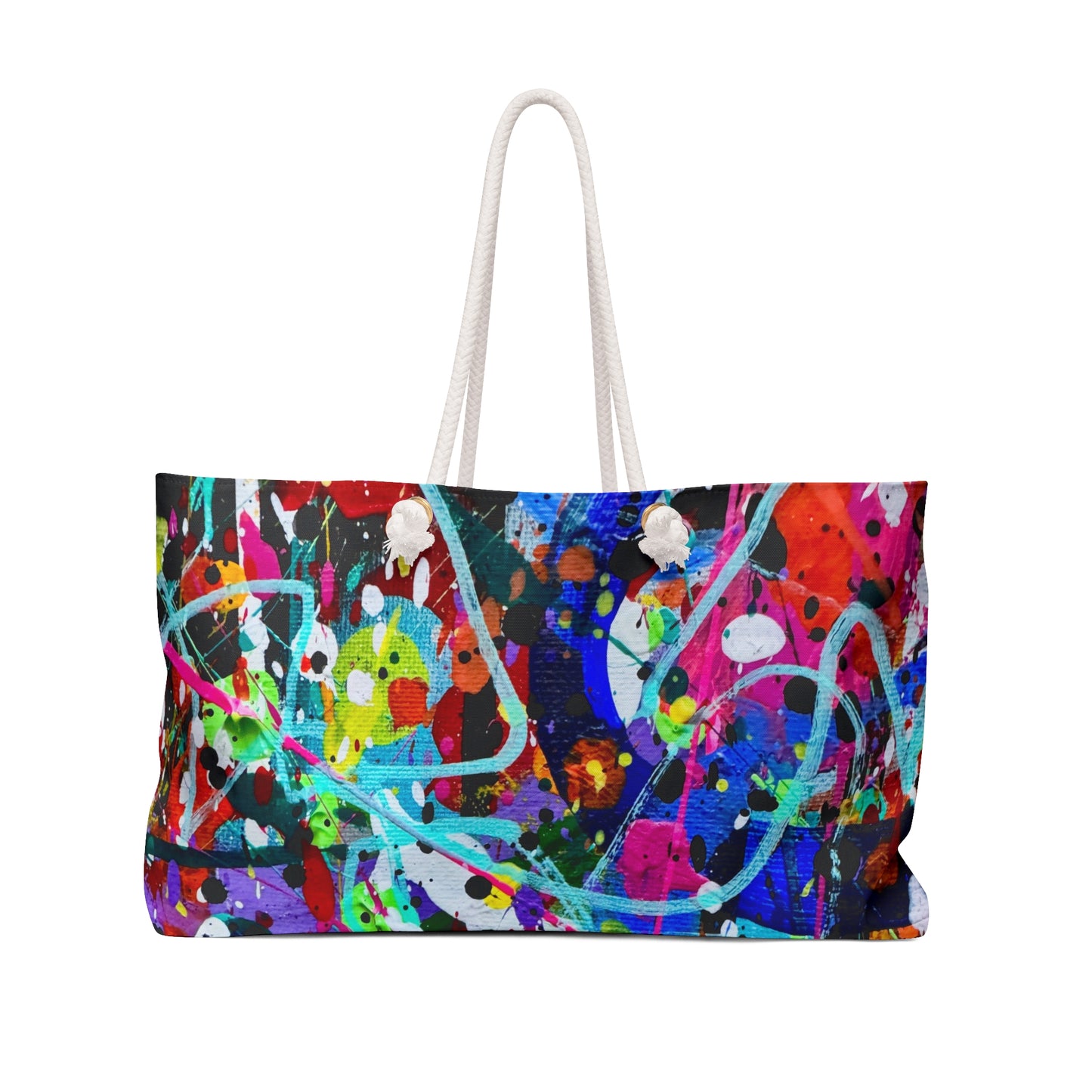 Abstract Graffiti Art Tote Bag by Dani Wilson