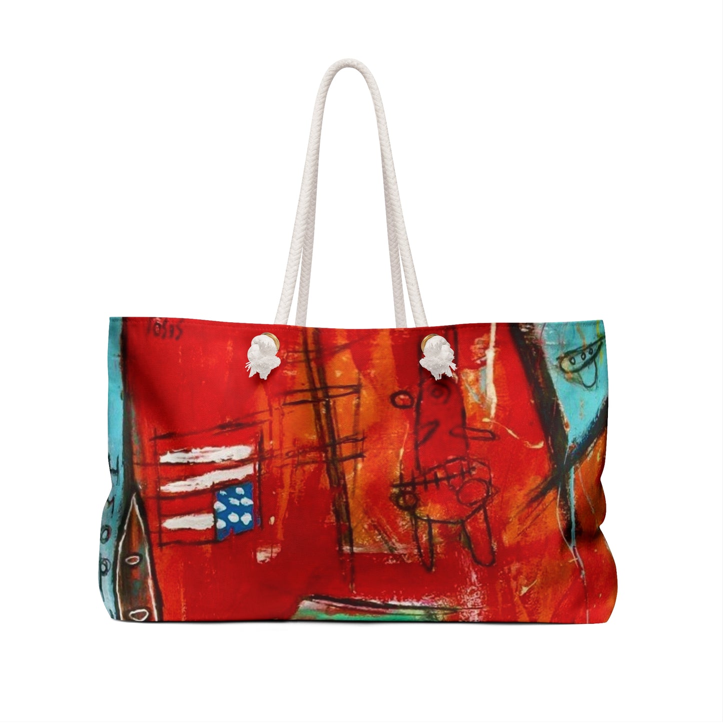 Graffiti Weekender Bag by Dani Wilson