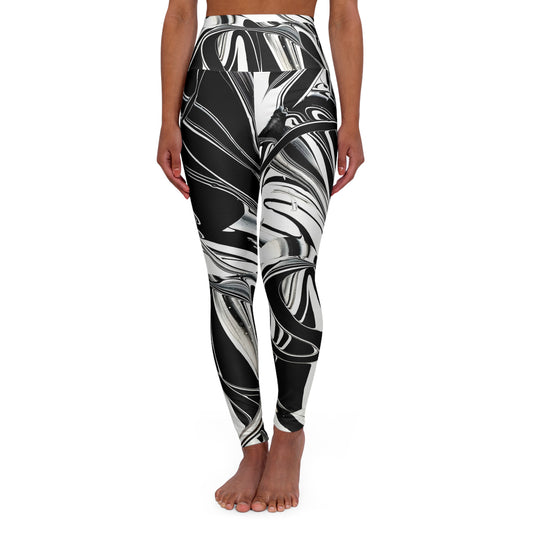 High Waisted Leggings (AOP) by Dani Wilson