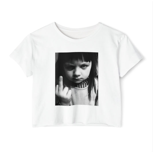 Women's Festival Crop Top by Dani Wilson