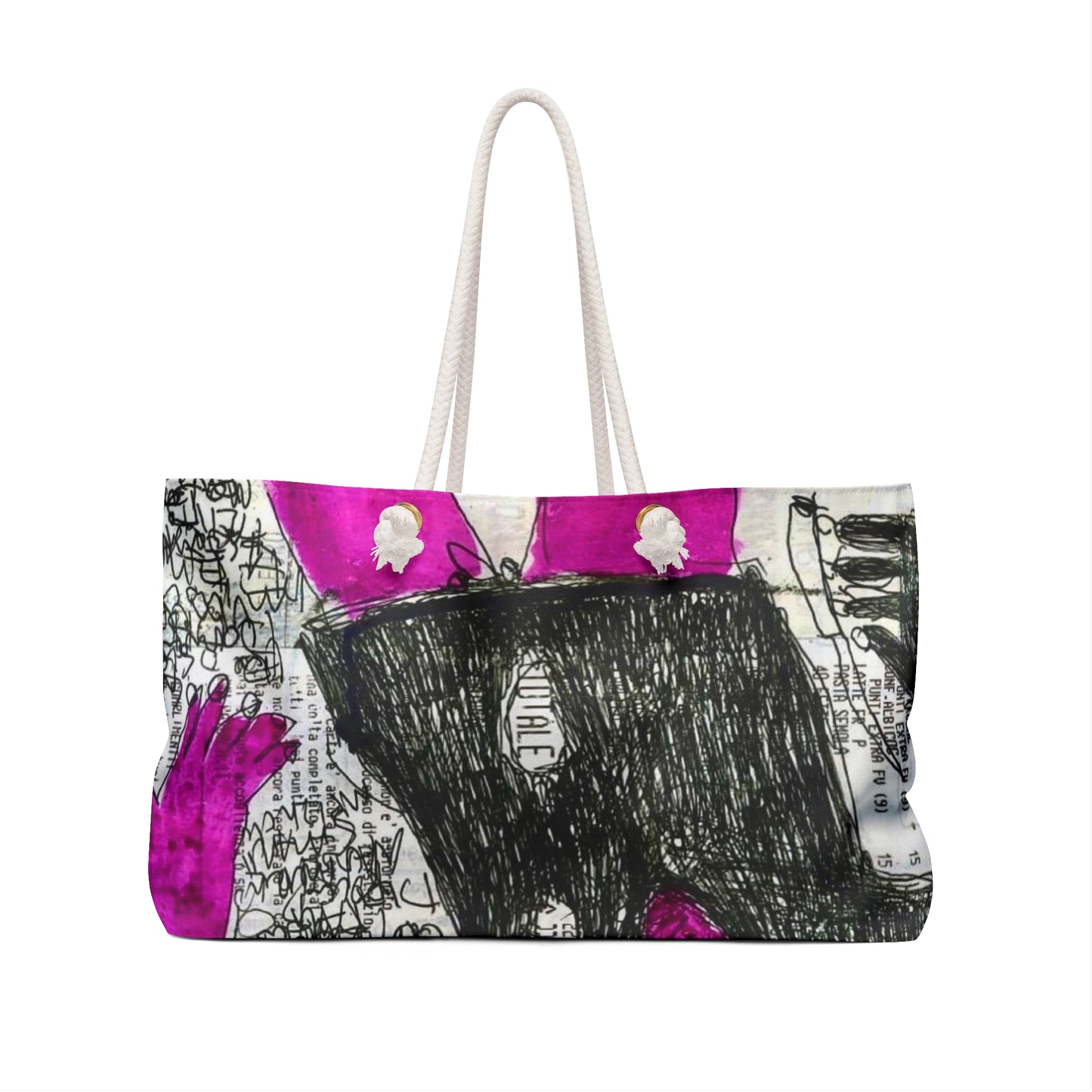 Graffiti Weekender Bag by Dani Wilson