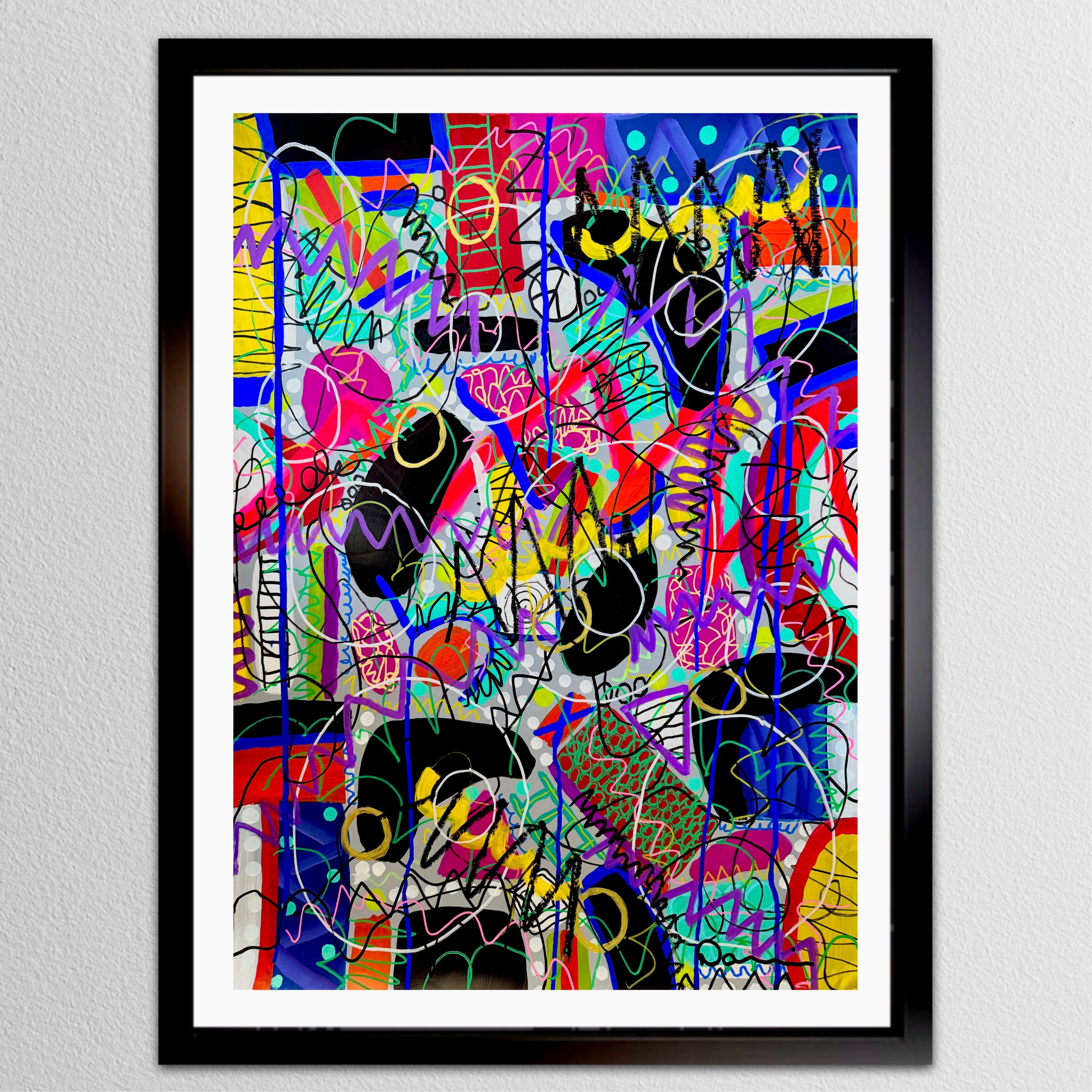 9-Featured - What Freedom Looks Like (22x30) - Original Abstract