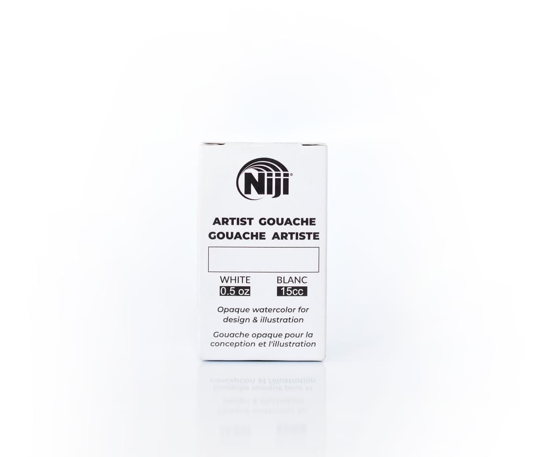 Niji Artist Gouache White Paint