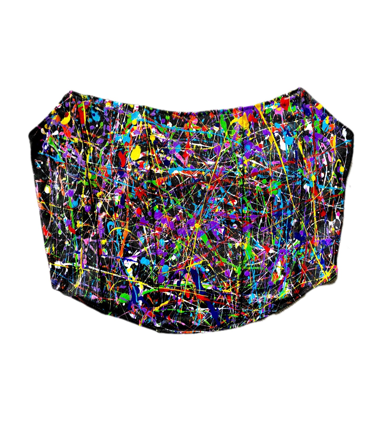 Wearable Art - Hand Painted Halter Top by Dani Wilson (Large)