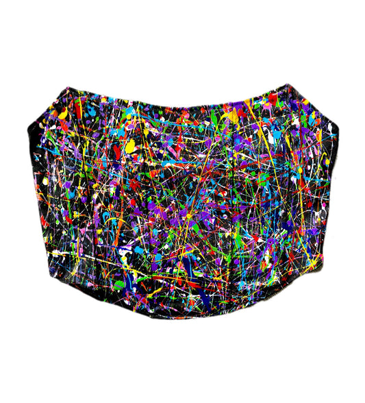 Wearable Art - Hand Painted Halter Top by Dani Wilson (Large)