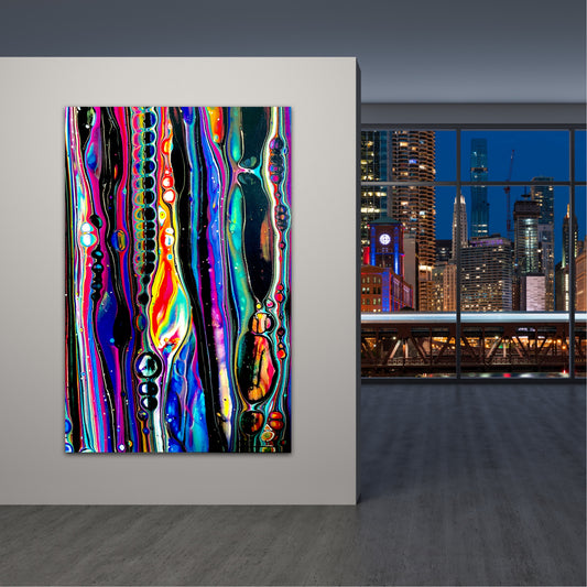 Liquid Dreams (24x36) - Abstract canvas print