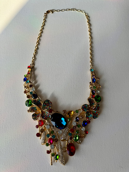 Hand Crafted Statement Necklace - 26"