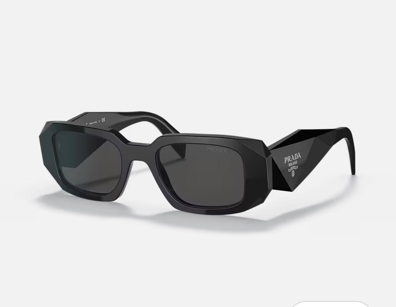 9-Featured - Prada Inspired Geometric Black Statement Sunglasses